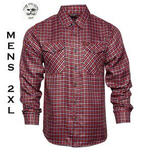 DIXXON FLANNEL x FORGELINE Houndstooth Flannel Collab - Men's 2XL